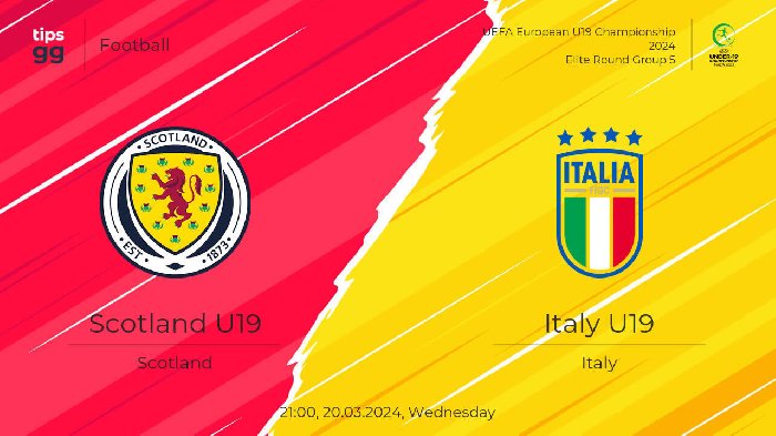 Soi kèo U19 Italia vs U19 Scotland, 21h00 ngày 20/3: Ra quân thuận lợi