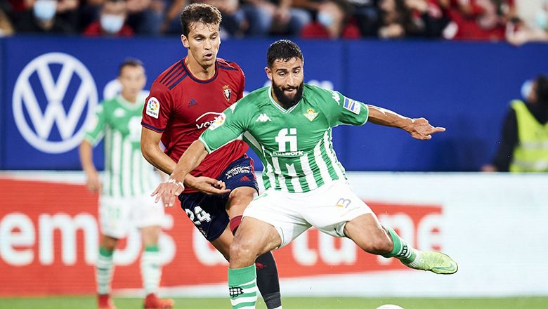 Biến động tỷ lệ, soi kèo Tài Xỉu Real Betis vs Osasuna, 3h00 ngày 27/8