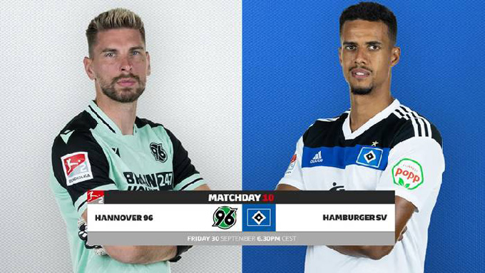 Soi kèo Hannover vs Hamburg, 23h30 ngày 30/9, hạng 2 Đức