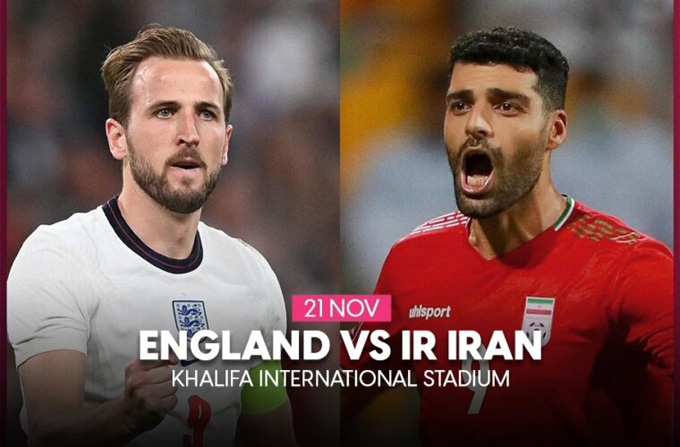 SOI KÈO TÀI XỈU Anh vs Iran, 23H00 NGÀY 22/11