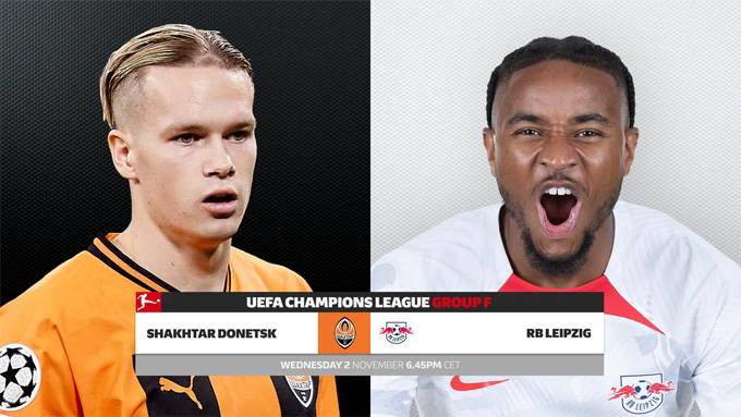 Biến động tỷ lệ, soi kèo nhà cái Shakhtar Donetsk vs RB Leipzig, 0h45 ngày 3/11