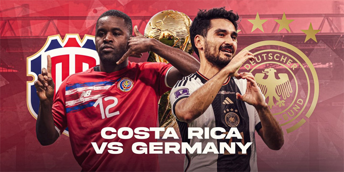 Biến động tỷ lệ, soi kèo nhà cái Costa Rica vs Đức, 02h00 ngày 2/12