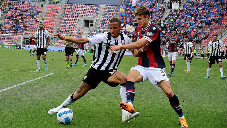 Dự đoán tỷ lệ, soi kèo Bologna vs Udinese, 17h30 ngày 2/4: Cái duyên đối đầu