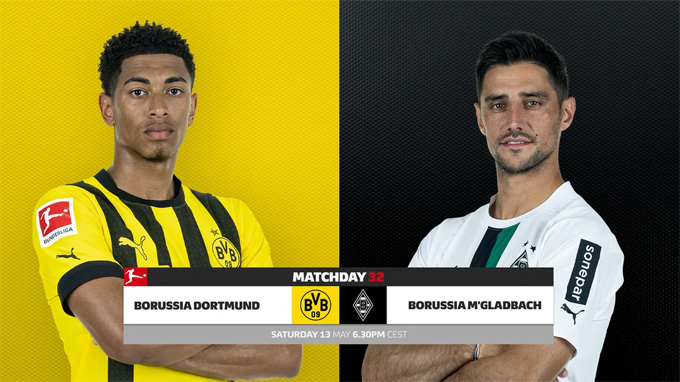 Dự đoán tỷ lệ, soi kèo Dortmund vs M’gladbach, 23h30 ngày 13/5: Nỗ lực bám đuổi